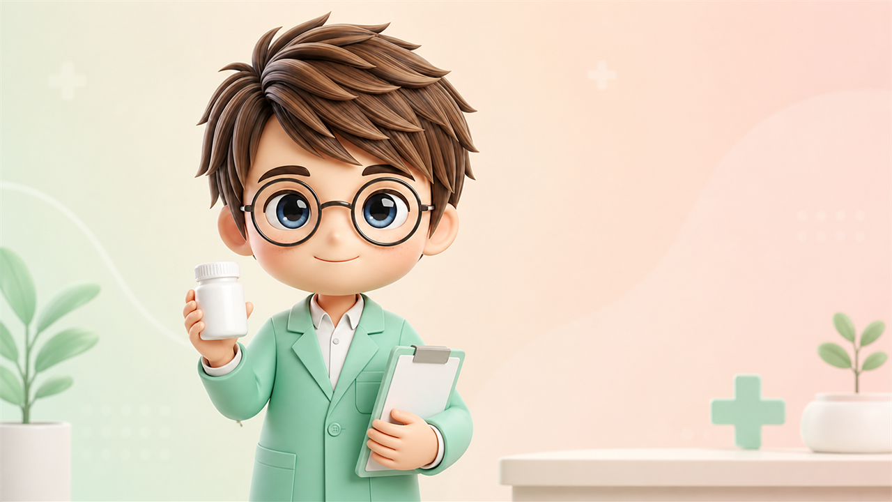 通販・個人輸入の薬は本物か分からないことを示す薬剤師のイラスト